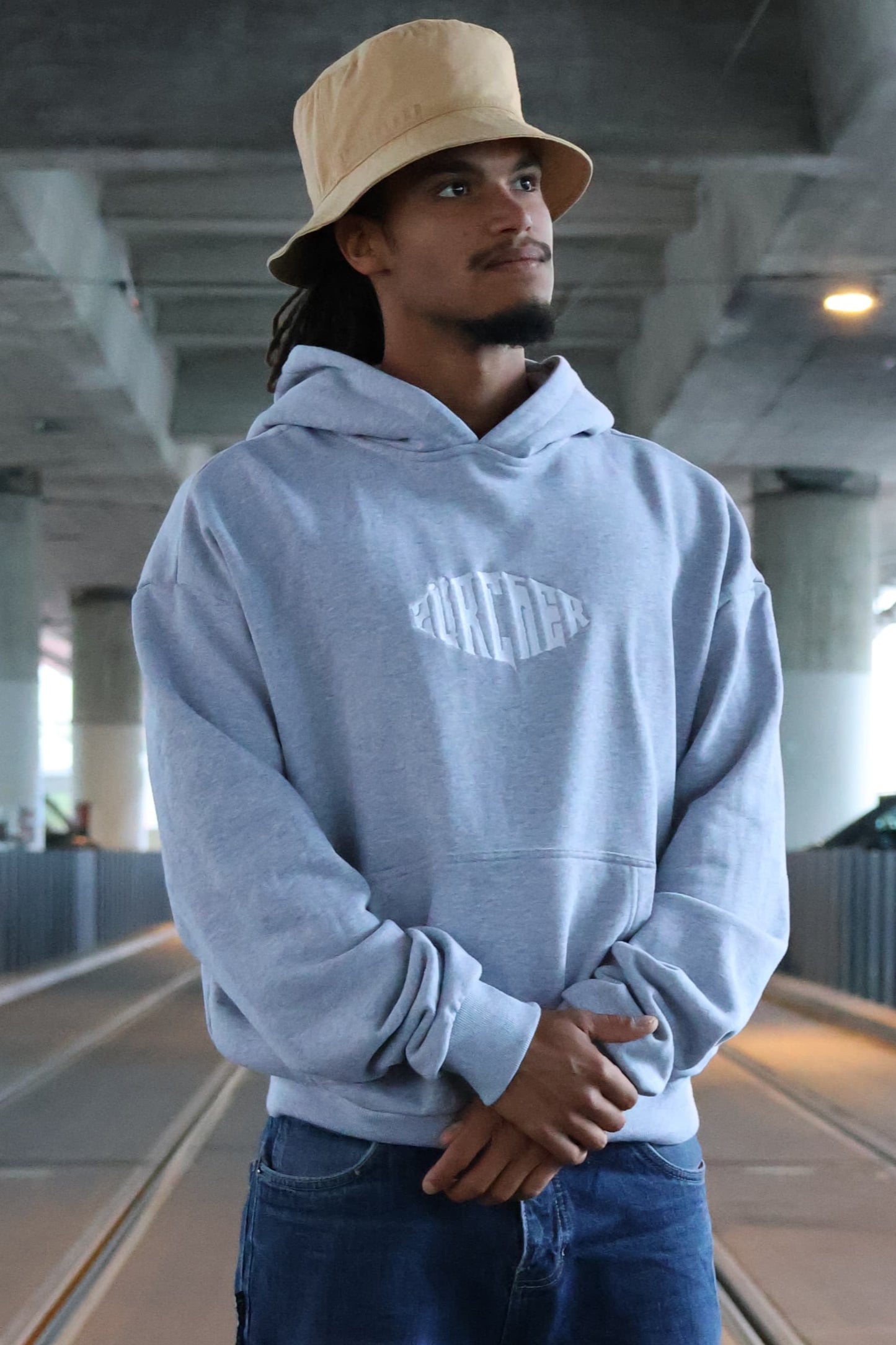 3.0 Hoodie grau
