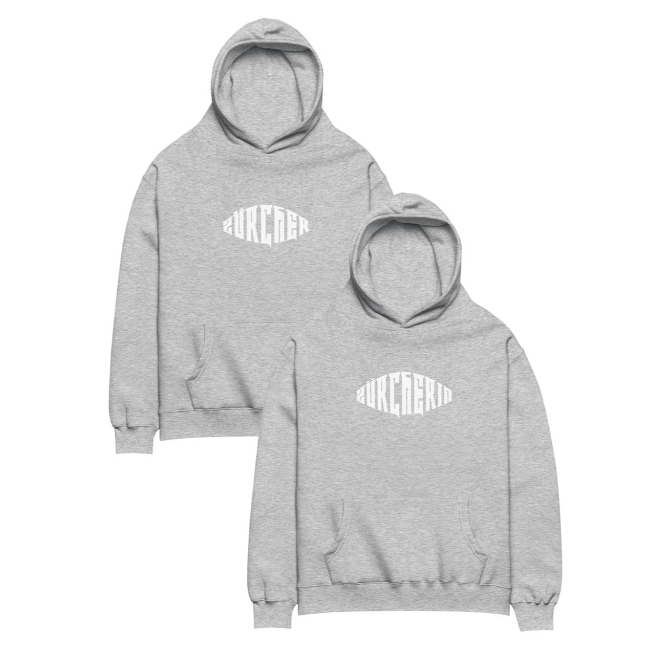 3.0 Hoodie grau