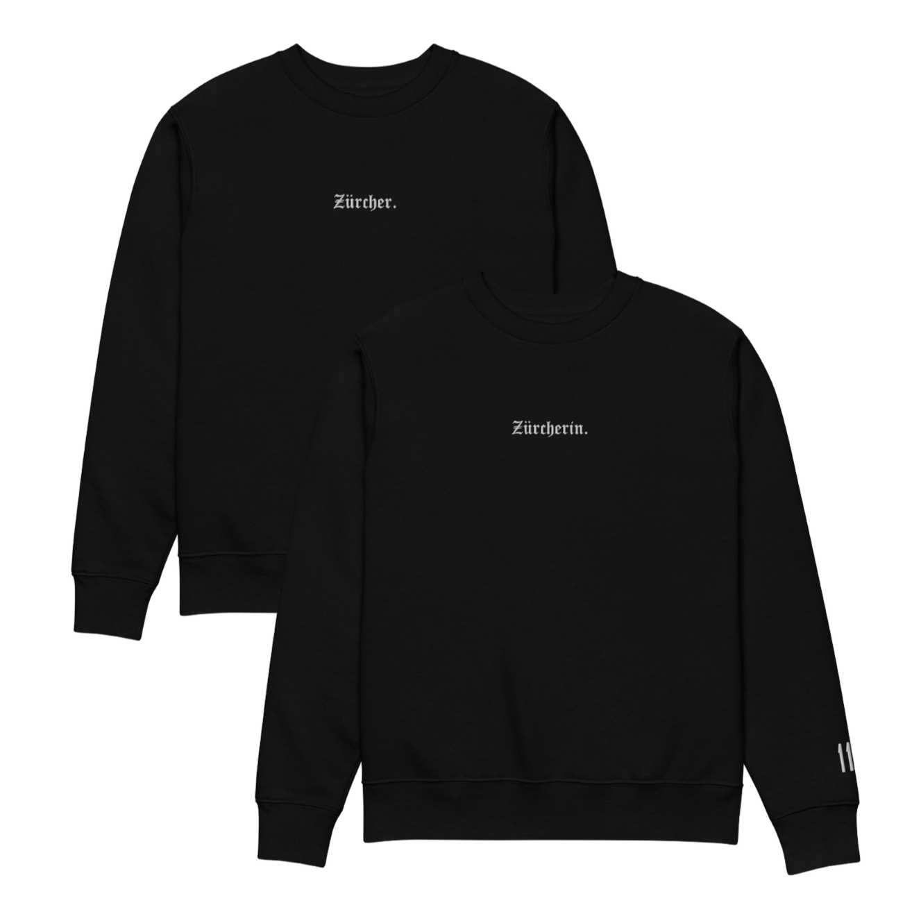 Zürcher. 2.0 Sweater Schwarz