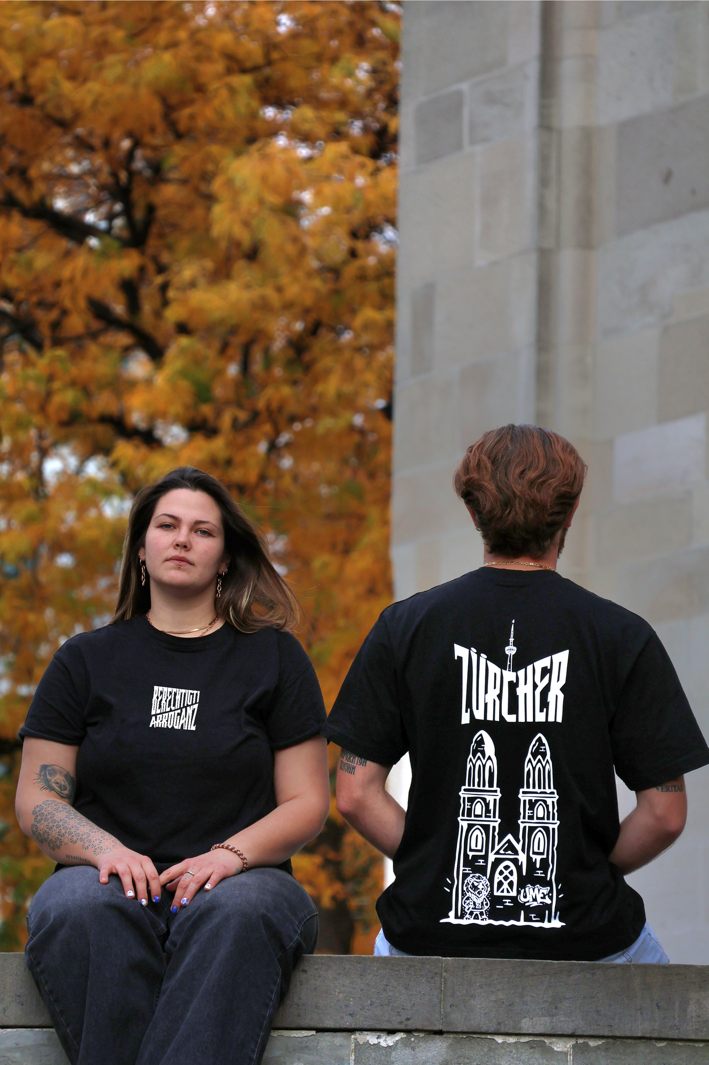 BERECHTIGTI ARROGANZ Shirt schwarz