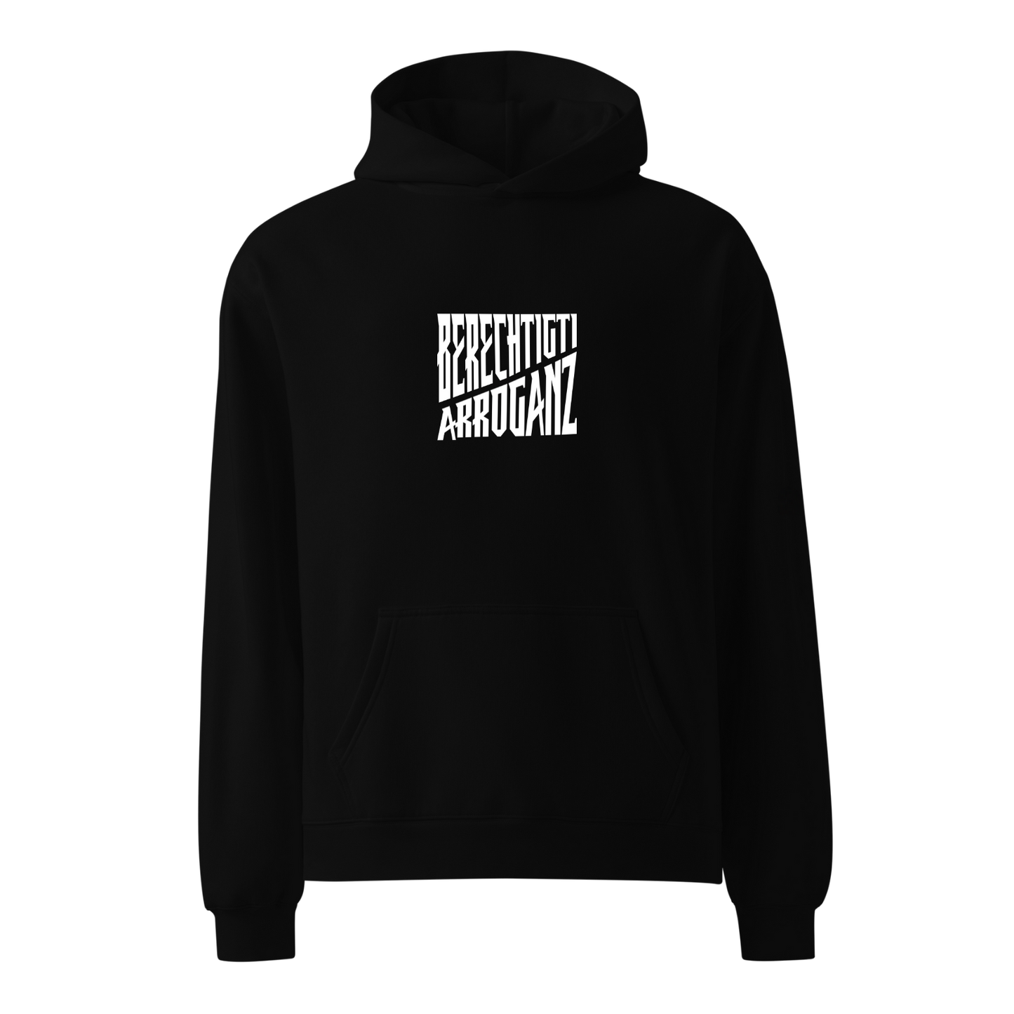 BERECHTIGTI ARROGANZ Hoodie schwarz