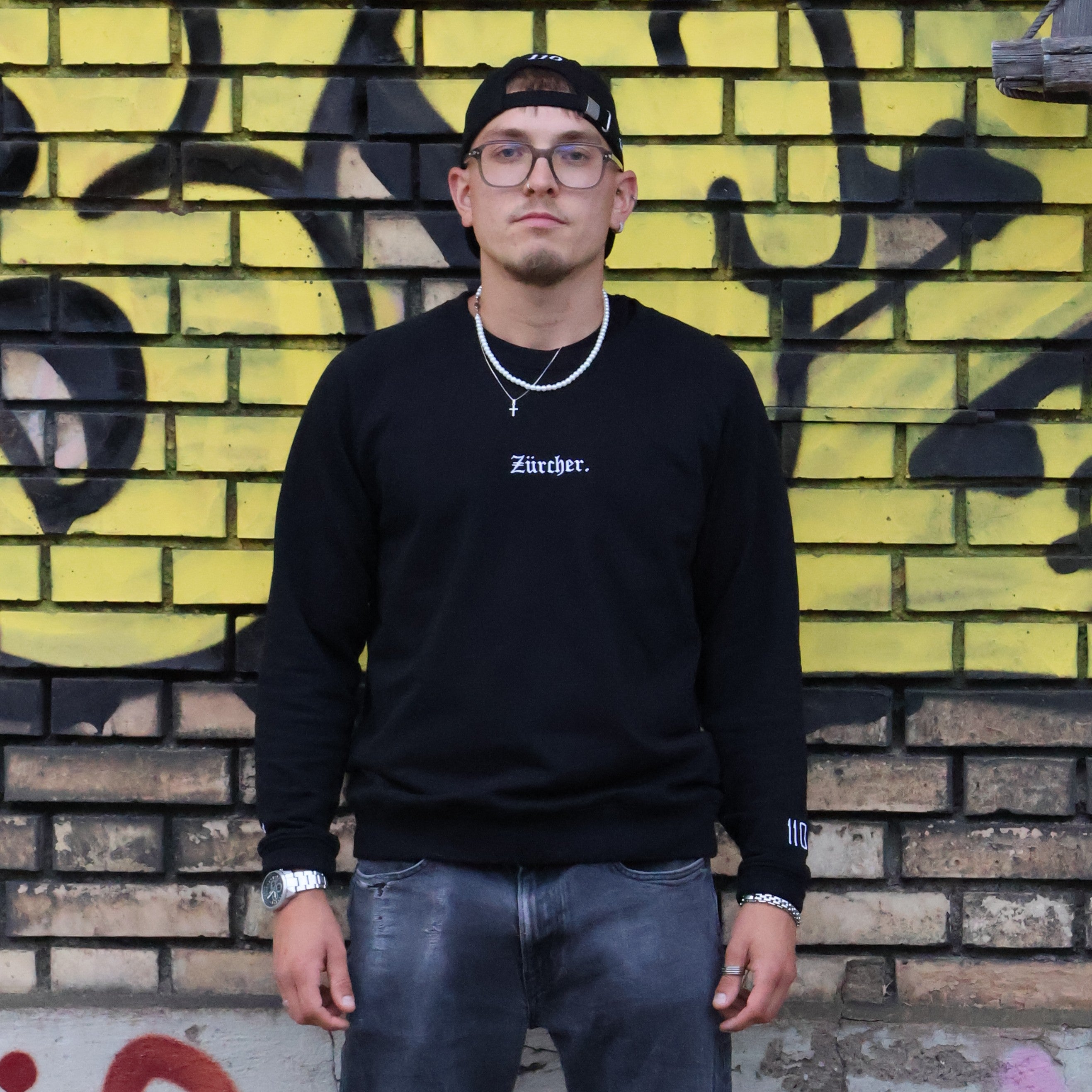 Zürcher. 2.0 Sweater Schwarz