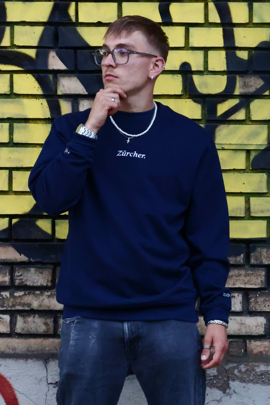 Zürcher. 2.0 Sweater Navy