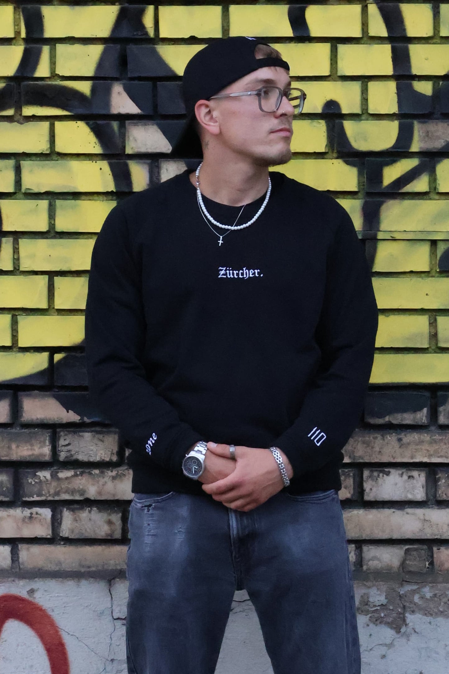 Zürcher. 2.0 Sweater Schwarz