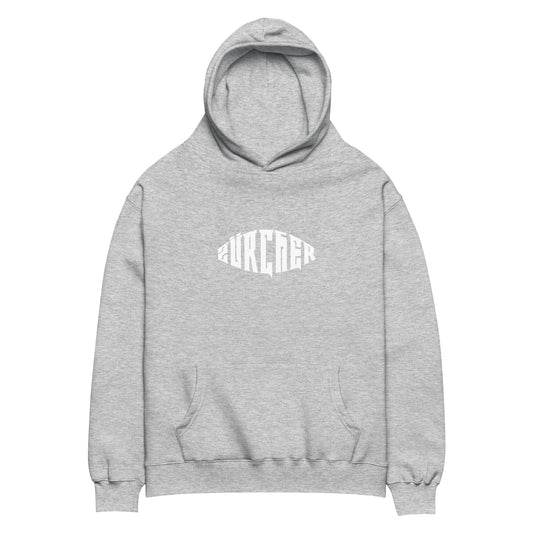 3.0 Hoodie oversized grau